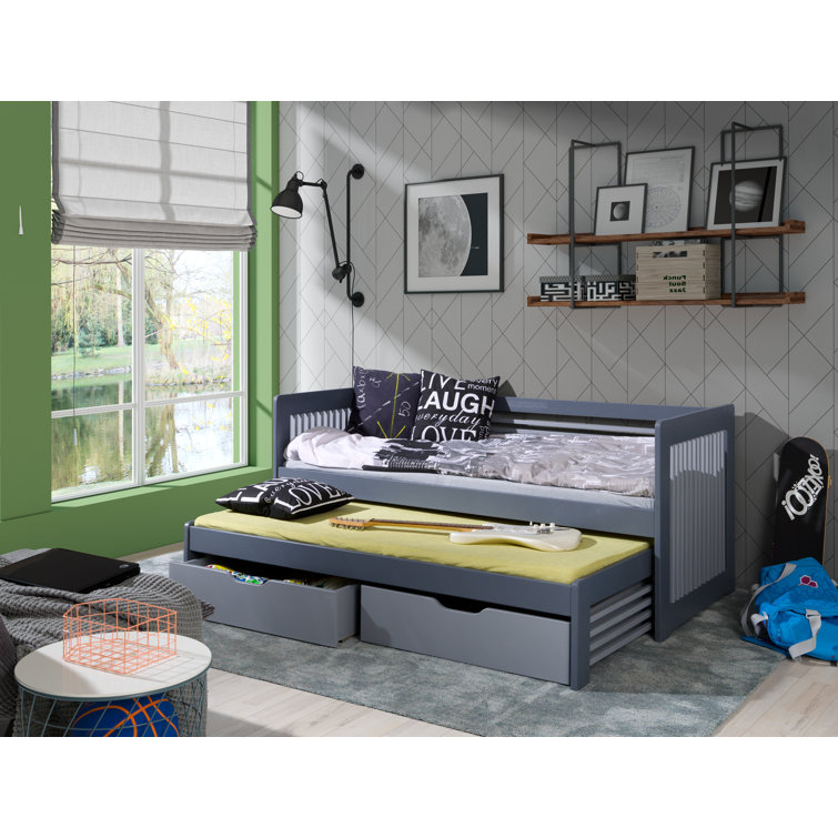 Isabelle & Max Murphey Solid Wood Cabin Bed with Trundle by Isabelle